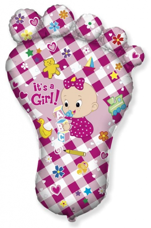 Шар Фигура, Ножка девочки New / Foot Girl (в упаковке)