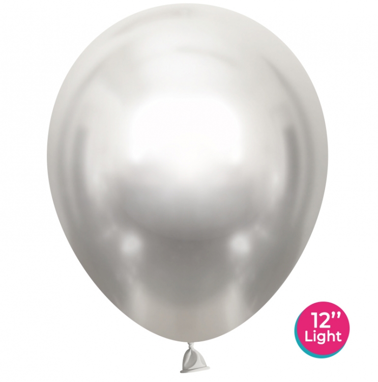 Шар Хром лайт, Серебро / Silver ballooons  