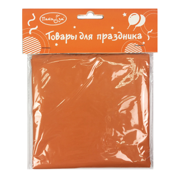 Скатерть полиэтиленовая Оранжевая / Orange